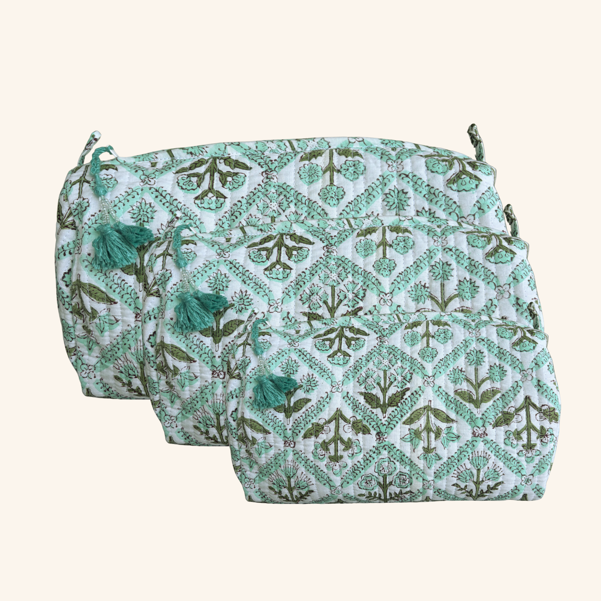ALESSANDRA Cosmetic Bags - Sage