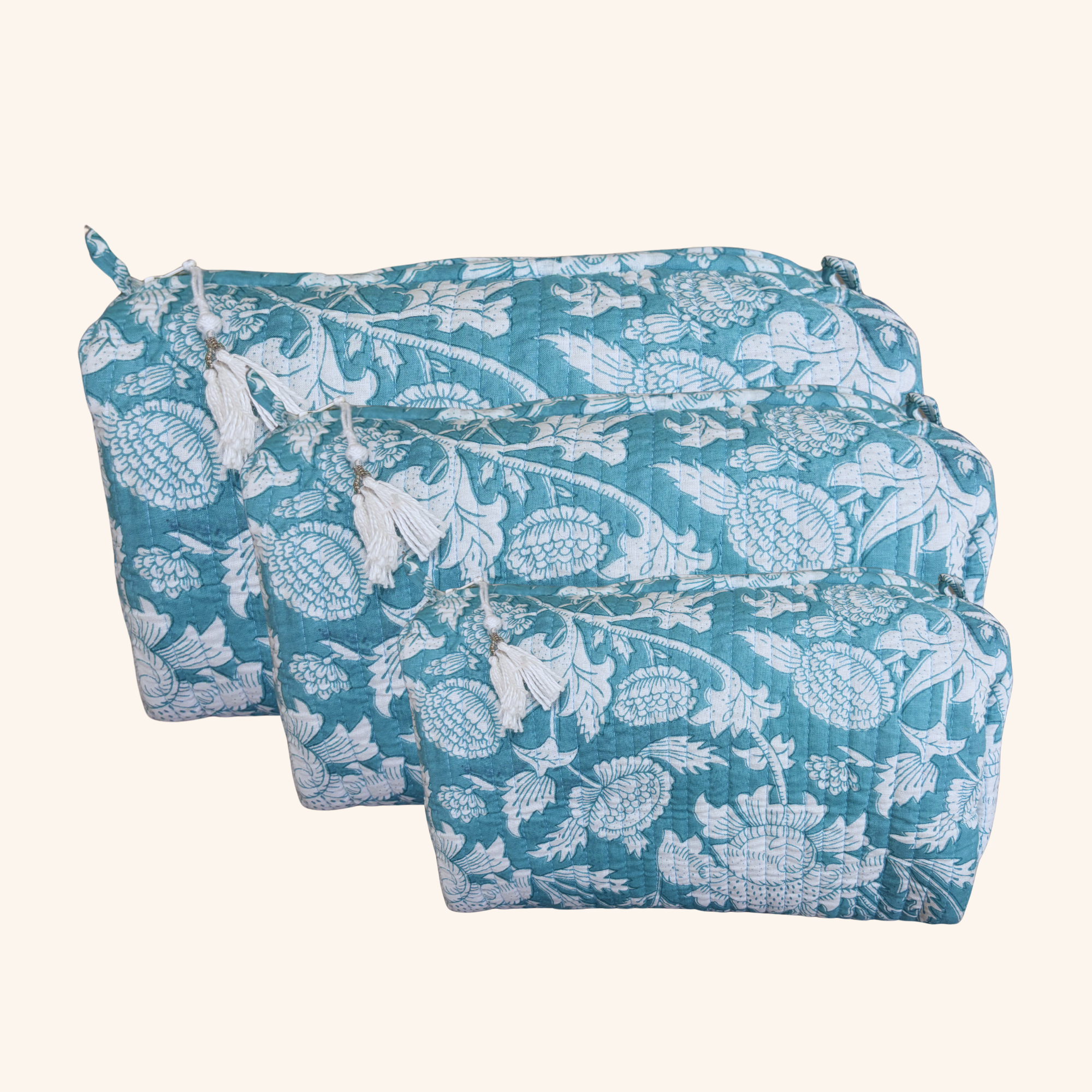 ALESSANDRA Cosmetic bags - Cerulean
