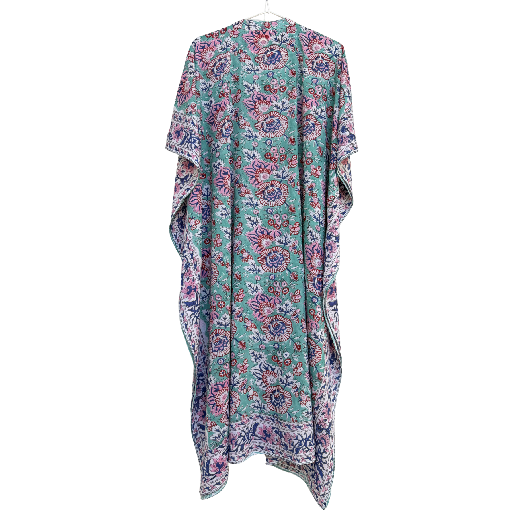 FLORA Beach kaftan - Jade