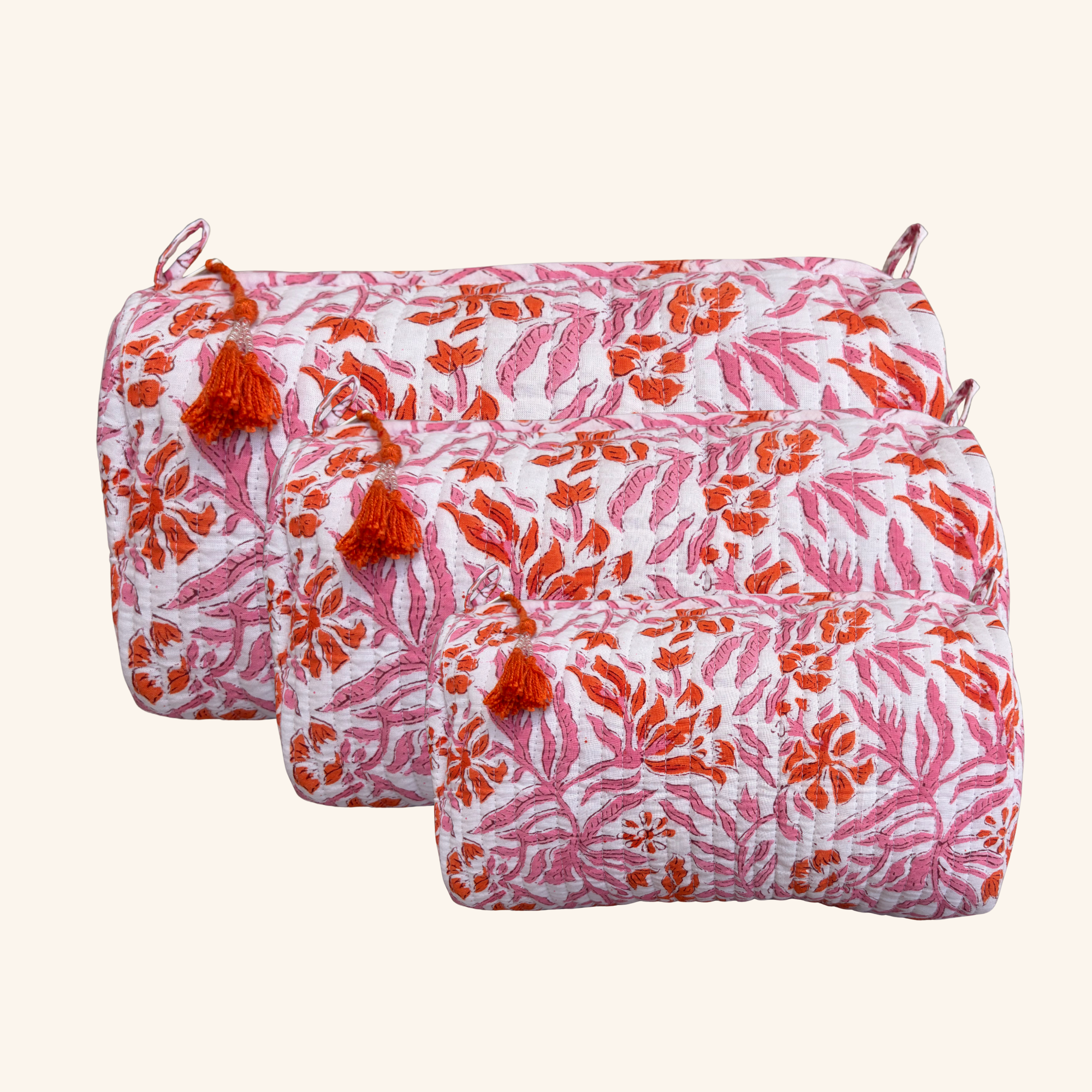 ALESSANDRA Cosmetic Bags - Peach