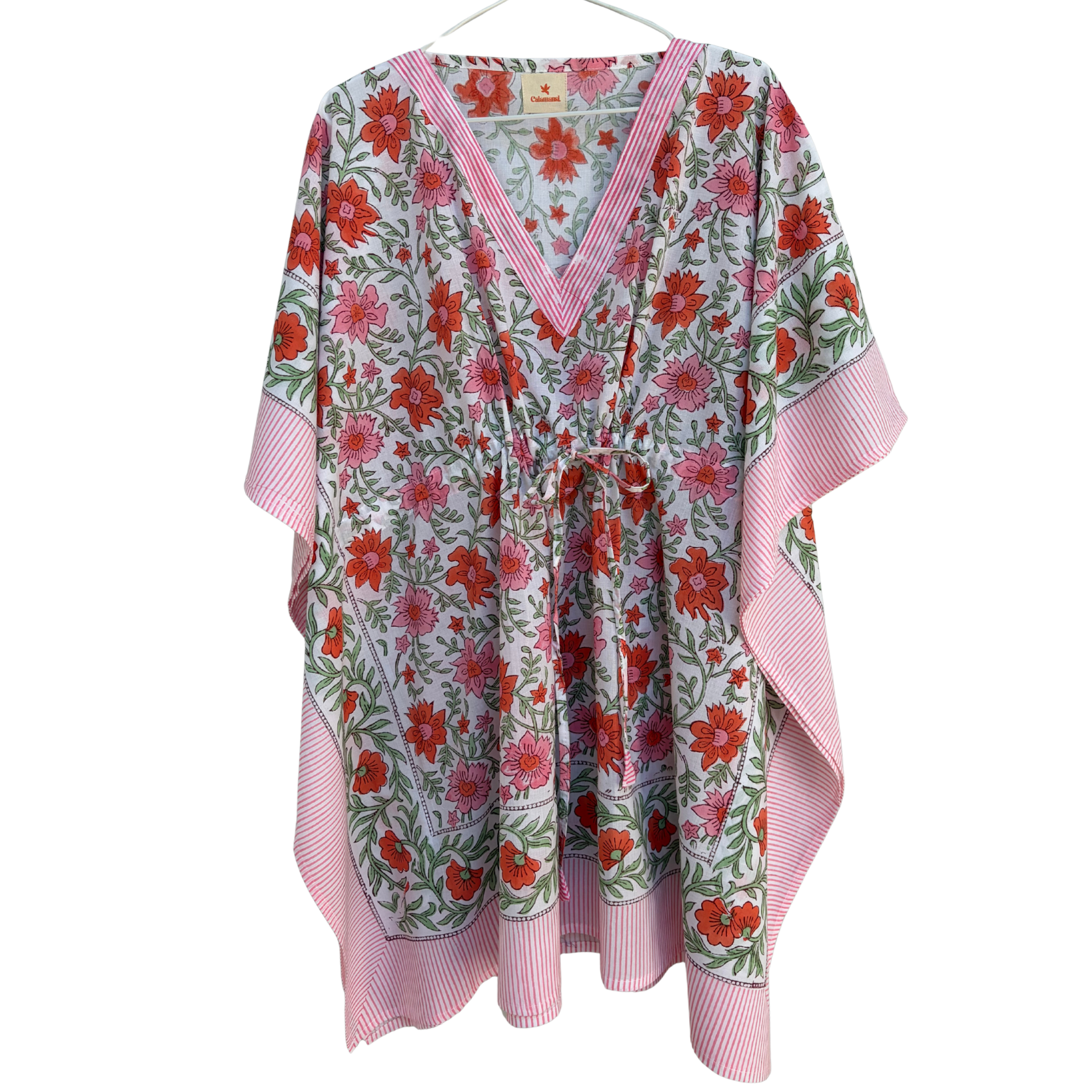ALBA Beach kaftan - Pink