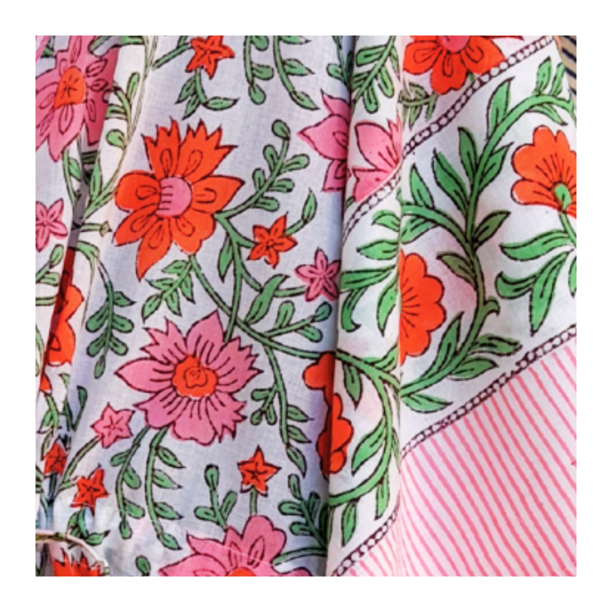 ALBA Beach kaftan - Pink