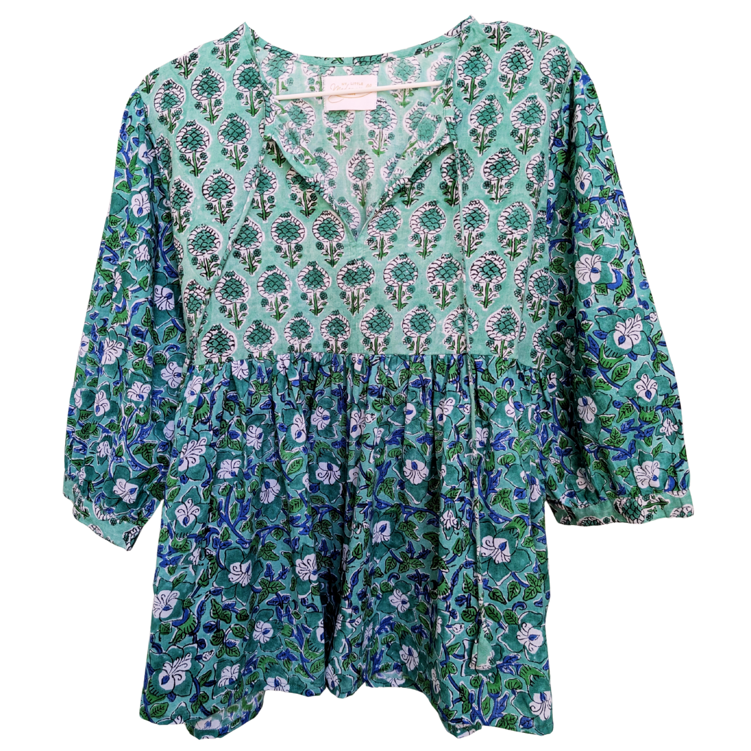 MARGAUX Blouse - Emerald royale
